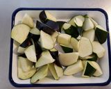 夏野菜♪なすとズッキーニの揚げ浸し作り方1写真