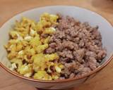 簡単！2色のそぼろ丼作り方8写真
