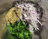 大葉の消費に薬味たっぷり豆腐サラダ作り方1写真
