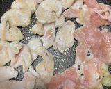 鶏胸肉とズッキーニのガーリックバター炒め作り方3写真