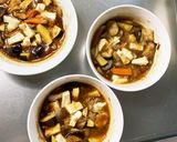 肉無豆腐茄子椎茸生姜あん炒味八宝菜風作り方17写真