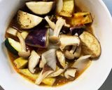 根菜茄子シーフード風味トマト温野菜サラダ作り方18写真