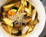 根菜茄子シーフード風味トマト温野菜サラダ作り方22写真