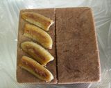 ラムバナナのチョコレートケーキ作り方11写真