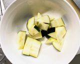 レンジ肉無豆腐梅肉照り焼き味野菜炒め作り方8写真