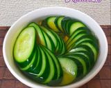 ごま油香る白だし味の胡瓜の浅漬け作り方3写真