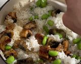 ごはんに混ぜるだけ　♪　枝豆うなぎめし作り方3写真