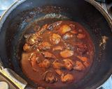 鶏レバーの煮込み♡。作り方5写真