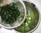 茗荷きゅうりワカメ三杯酢♪簡単漢方薬膳作り方7写真