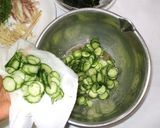 茗荷きゅうりワカメ三杯酢♪簡単漢方薬膳作り方6写真