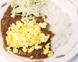 カレーライスのトッピング・たまご編作り方3写真