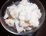 簡単☆メロンフローズンヨーグルト作り方5写真