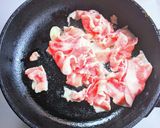 豚肉と小松菜のザーサイ炒め作り方3写真