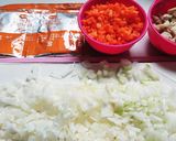 コーンスープの素で☆簡単野菜スープ作り方1写真
