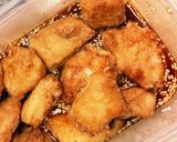 揚げたらすぐ漬ける！ヤンニョムチキン作り方8写真