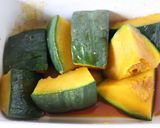 夏こそ工夫⁉レンジかぼちゃで煮物もどき作り方5写真