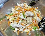 鶏ささみとヘルシー野菜の焼き春巻き作り方6写真