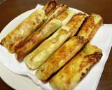 鶏ささみとヘルシー野菜の焼き春巻き作り方11写真