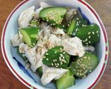 茹で胡瓜とささみの中華サラダ作り方5写真