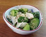 茹で胡瓜とささみの中華サラダ作り方6写真
