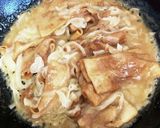 板麩と玉葱の豚丼風作り方6写真