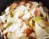 ◆肉団子とキャベツのトマトソース煮◆作り方5写真