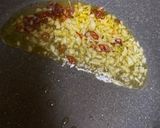 ガツンと！しらすと菜の花のペペロンチーノ作り方5写真