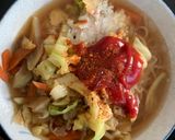 お一人様醤油ラーメン簡単酸辣湯麺風隠し味作り方2写真