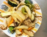 簡単オイスター炒味豚こま大根青椒肉絲風作り方14写真
