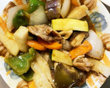 簡単オイスター炒味豚こま大根青椒肉絲風作り方16写真