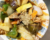 簡単オイスター炒味豚こま大根青椒肉絲風作り方17写真