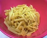 うにのようなビヨンドとうふマカロニパスタ作り方1写真