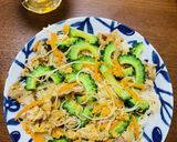 香味ペーストでゴーヤソーメンチャンプルー作り方13写真