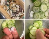 夏メニュー　ウルトラマンドの　冷や汁素麺作り方3写真