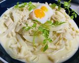 【豆乳】真っ白のクリームパスタ作り方9写真