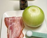 簡単で美味しい丸ごと玉ねぎレンチン料理作り方1写真