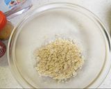レンジでオートミールカレーチャーハン作り方2写真