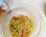 レンジでオートミールカレーチャーハン作り方5写真