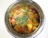 レンジでオートミールカレーチャーハン作り方6写真