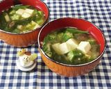 おくら、豆腐のお味噌汁作り方8写真