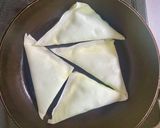 サッと1品！枝豆とチーズの焼き春巻き作り方3写真