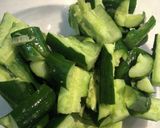 たたき胡瓜の梅ごま風味(胡瓜大量消費)作り方2写真