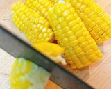 やみつき！とうもろこしの甘辛バター焼き作り方1写真