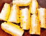 やみつき！とうもろこしの甘辛バター焼き作り方2写真