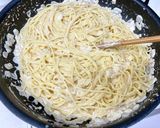 簡単＆絶品☆濃厚たらこクリームスパゲティ作り方7写真