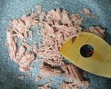 きくらげとたけのこの仙台みそ麻婆春雨作り方12写真