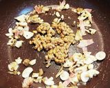 ☆簡単☆納豆きのこベーコンパスタ作り方3写真