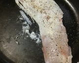 真鯛のカレー粉バジル焼き作り方1写真