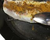 真鯛のカレー粉バジル焼き作り方2写真