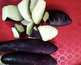 レシピ4厨房ばあばぁ!茄子トマトグラタン作り方1写真